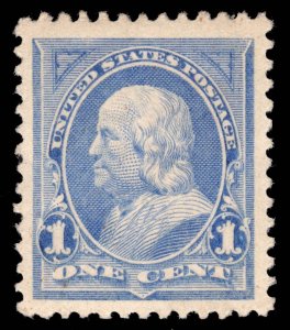 US STAMPS # 246 MINT OG H XF JUMBO CHOICE FRESH CAT. $95+ LOT #96416*