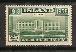 Iceland 209 mint CV $8