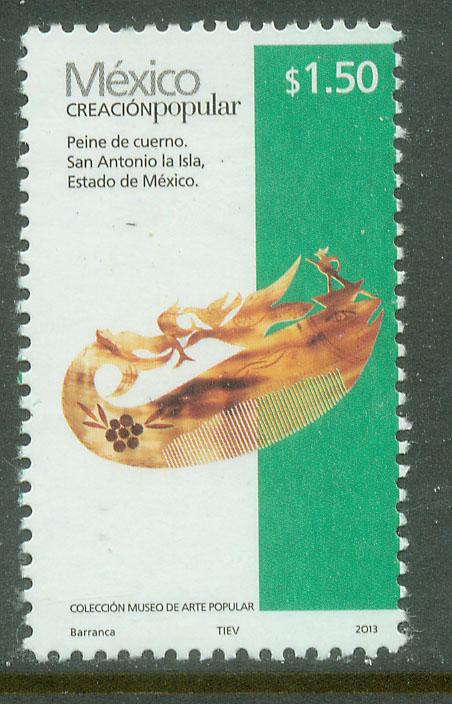 MEXICO 2490h, $1.50Pesos HANDCRAFTS 2013 ISSUE. MINT, NH. F-VF.