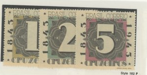 Brazil #C50-C52 Mint (NH) Single (Complete Set)