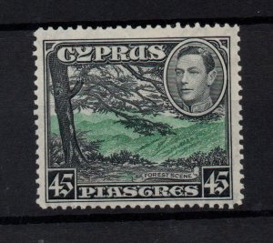 Cyprus KGVI 1938-51 45pi mint LHM SG161 WS29274 