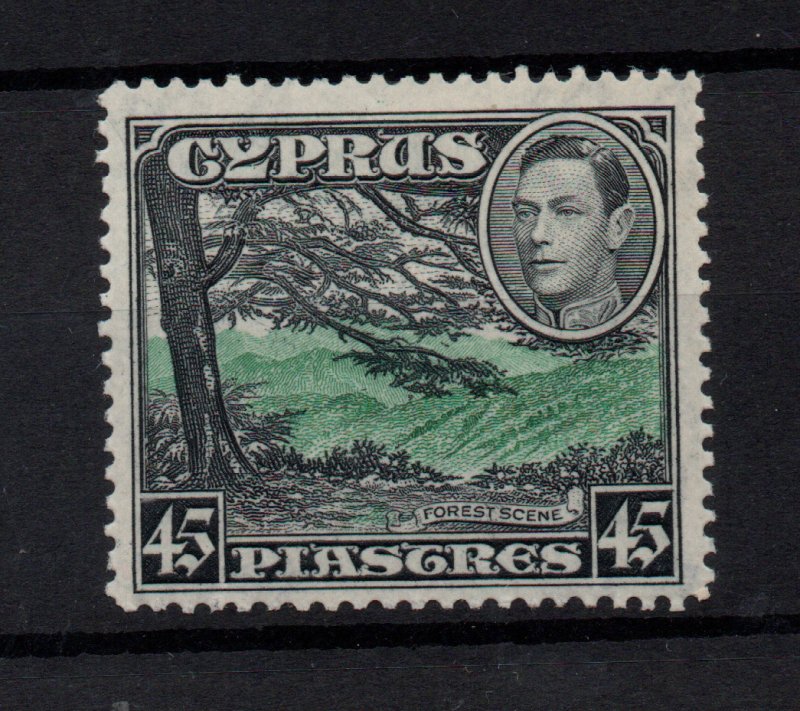 Cyprus KGVI 1938-51 45pi mint LHM SG161 WS29274