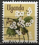 Uganda 1969: Sc. # 115: O/Used CTO Single Stamp