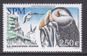 St. Pierre and Miquelon, Fauna, Birds MNH / 2002