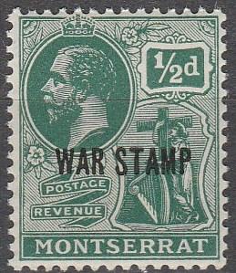 Montserrat #MR2 MNH F-VF (SU2632)