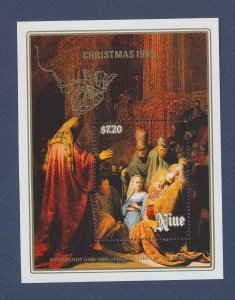 NIUE - Scott 577 -  MNH  - Christmas 1989