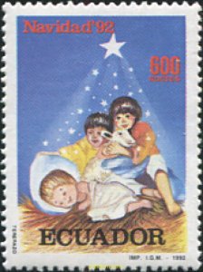 362489 MNH ECUADOR 1992 NAVIDAD