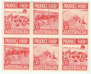 Australia 255a Produce Food  MNH