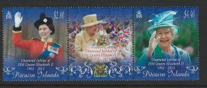 Pitcairn Islands 737 MNH! 60th Anniversary QEll!