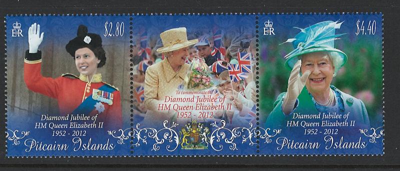 Pitcairn Islands 737 MNH! 60th Anniversary QEll!