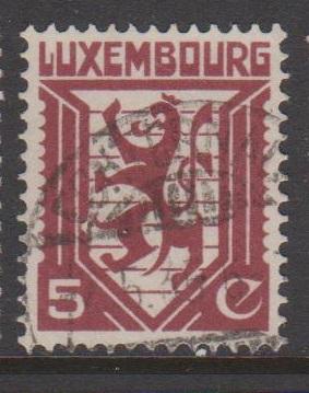 Luxembourg Sc#195 Used