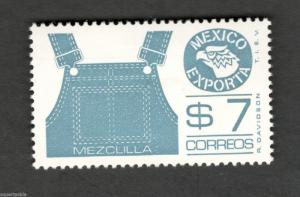 Mexico SCOTT #1122a Mexico Exporta $7 Correos  MH stamp