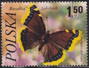 Poland 2230 Nymphalis Antiopa 1.50zł 1977