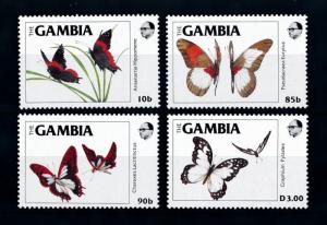 [70696] Gambia 1984 Insects Butterflies  MNH