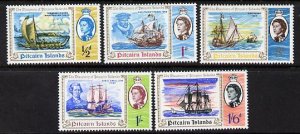PITCAIRN IS. - 1967 - Discovery Bicentenary - Perf 5v Set - Mint Never Hinged