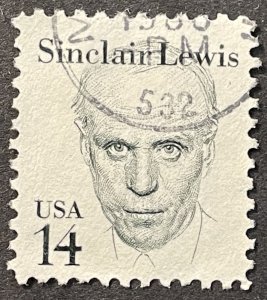 US #1856 Used F/VF 14c Sinclair Lewis 1985 [G17.5.1]