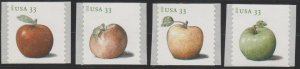 4731-34,  Apples  Set of 4 Singles, MNH. 33cent.