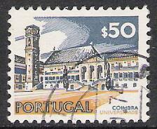 Portugal #1124 University Coimbra 1973 Used