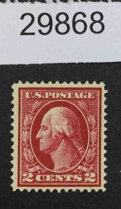 US STAMPS  #406 MINT OG H LOT #29868