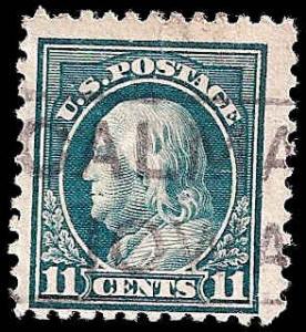 # 511 USED GREEN BEN FRANKLIN