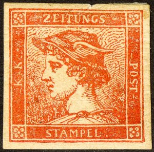 Austria Stamps # P4 MH VF Reference Copy