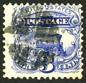 U.S. #114 USED CREASE