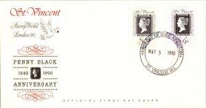 Saint Vincent, Worldwide First Day Cover, Stamp Collecting