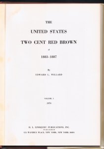 FULL SET PERFECT CONDITION - EDWARD WILLARD THE 2₵ UNITED STATES STAMP 1883-1857