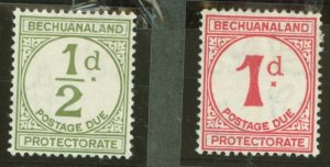 Bechuanaland Protectorate #J4/J5 Unused Single