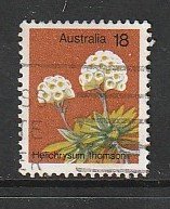 1975 Australia - Sc 564 - used VF - single - Helichrysum Thomsonii