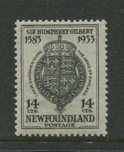 Newfoundland -Scott 221 - Definitive Issue -1933 -MNH - Single 14c Stamp