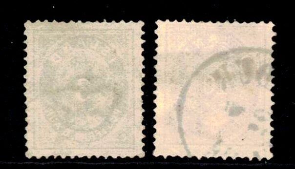 Iceland Scott #10, 11 Used 1876