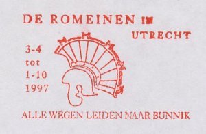 Meter cut Netherlands 1997 The Romans in Utrecht - Exhibition - Helmet