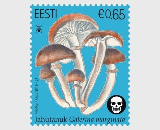 H01 Estonia 2019 Pilze Mushrooms Galerina marginata MNH Postfrisch