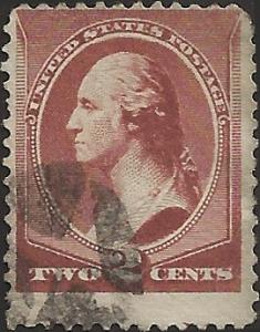 # 210 RED BROWN USED GEORGE WASHINGTON