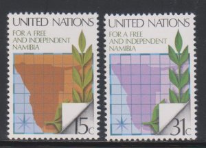 United Nations - New York, Namibia (SC# 312-313) MNH SET