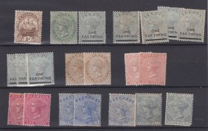 Bermuda QV Collection Of 21 Values Mainly Mint Some VFU BP7213