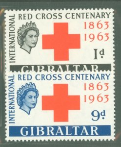 Gibraltar #162-163  Single (Complete Set)