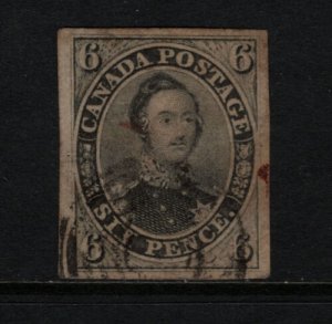 Canada #5 Extra Fine Used - Stain In Right Margin And Beside Ear 