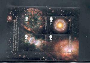 Great Britain Sc 2075 2002  Astronomy stamp sheet mint NH