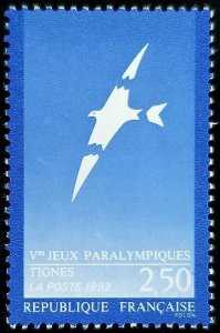 1991 France, Fifth Handicapped Olympics Scott 2270 Mint F/VF NH