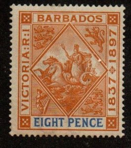Barbados 87 Mint hinged. Wmk. 1.