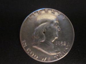 1952 franklin half dollar