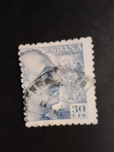 Spain #695            Used