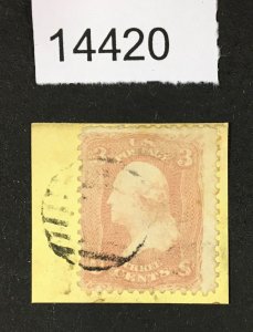 MOMEN: US STAMPS # 65 USED LOT #14420