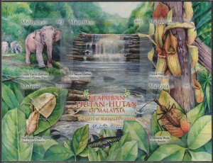Malaysia 2013 Wonders of Malaysian Forests MS Mint SG#1953 MNH