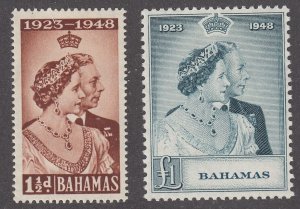 Bahamas #148-149 Mint