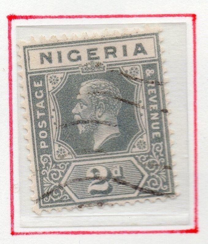 Nigeria 1921-32  Early Issue Fine Used 2d. 024985