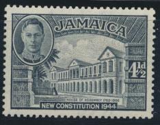 Jamaica SG 137a perf 13  Mint hinged  SC# 132a     see details