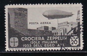 Italy Offices Aegean Islands 1933 SC C25 USED 